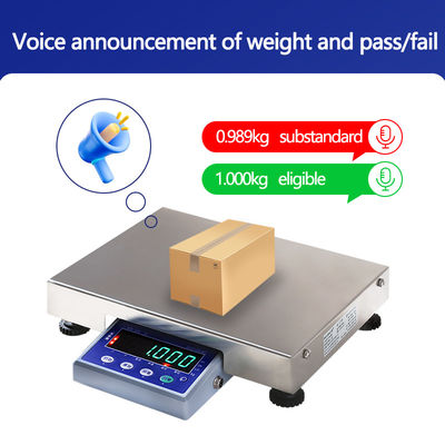 6kg annuncio vocale tavolo elettronico piattaforma di pesatura industriale SOHE AT-B