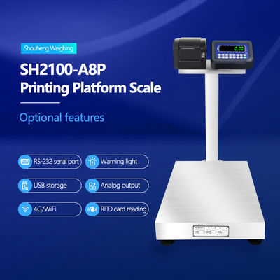 SH2100-A8P Scala di tabella di alta precisione e display a LED 50cm*60cm Dimensione per pesare/stampare