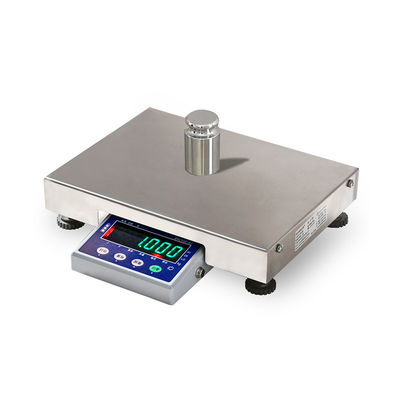 Scala di pesatura industriale 3 kg Alarme a tre colori con metodo di comunicazione Bluetooth