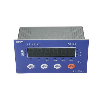 Indicatore di visualizzazione di ponderazione LED LCD a tre vie di controllo del segnale per sistemi di batch