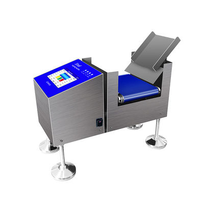 Macchine per l'ispezione automatica con parti in acciaio inossidabile SUS blu