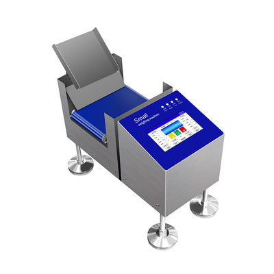 Macchine per l'ispezione automatica con parti in acciaio inossidabile SUS blu