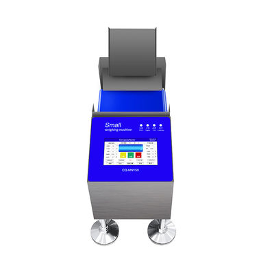 Macchine per l'ispezione automatica con parti in acciaio inossidabile SUS blu