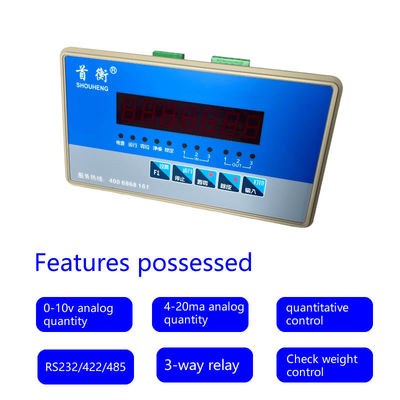 SHK8 Indicatore di controllo del peso del sistema di controllo della scala di batch con 3 ingressi e 3 uscite