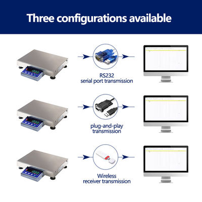 SOHE ATS 3KG connessione Bluetooth impermeabile 232 porta seriale LED Display tipo con 1