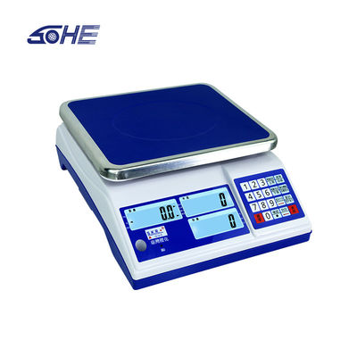 30 kg Distanza massima Display LCD Tavola di conteggio convenzionale Scala per pesatura industriale