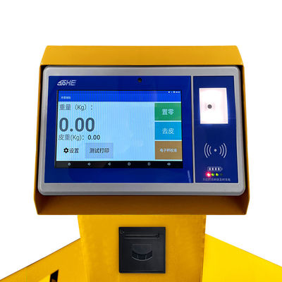 SOHE Smart Android forklift Scale Print Label e sistema di caricamento di biglietti per pesare piccoli biglietti