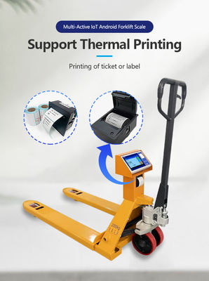 SOHE Smart Android forklift Scale Print Label e sistema di caricamento di biglietti per pesare piccoli biglietti