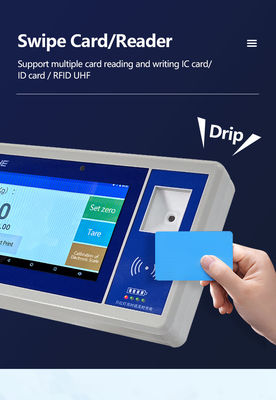 Display a LED da 7 pollici Android Smart Screen QR Code Box Strumento di pesatura per 30-800KG