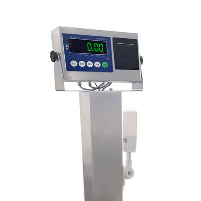 Pesatrice alimentare ad alta precisione 15-500 kg 580*800 mm con trasportatore in acciaio inossidabile