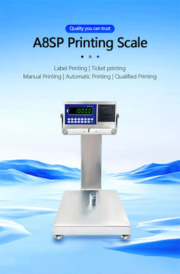 A8SP Scala di piccola piattaforma di stampa con capacità di 6 kg e barra verticale quadrata di 22 cm * 28 cm