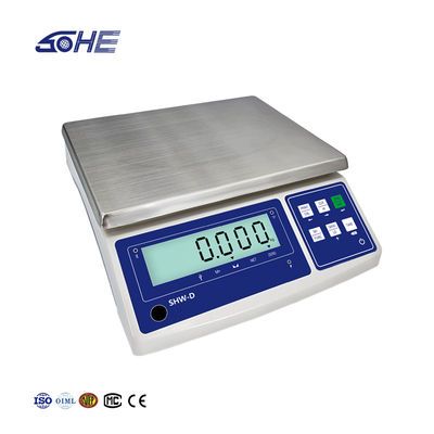 Scala LCD ABS personalizzabile da 15 kg con precisione e batteria da 6V/4000mAh
