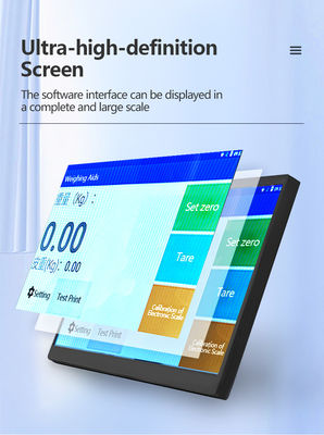 SOHE Y7 Smart Screen Android da 7 pollici QR Code Box Indicatore di peso LED Display con ABS