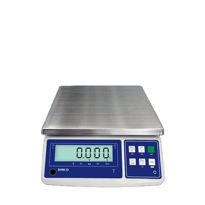 Scala LCD ABS personalizzabile da 15 kg con precisione e batteria da 6V/4000mAh