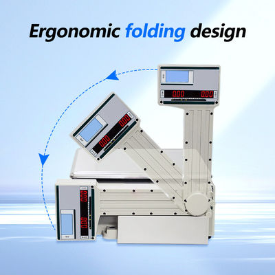 15 kg di etichette touchscreen per la stampa Scala di pesatura con display LCD a LED e tipo di porta 1*RS232