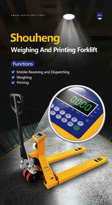 SOHE 1-3t elettrico pallet truck con scala e etichetta stampa ODM LED display