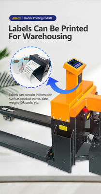 Camion elettrico per pallet con bilanciere e display a LED Peso morto 210KG SOHE Stretto 1-3t