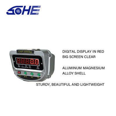 Display LCD a LED Scala di gru Conveniente e leggera 2t con supporto OEM personalizzato