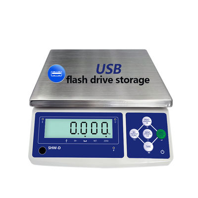 Scale industriali da 3 a 30 kg con display LCD e funzione personalizzabile