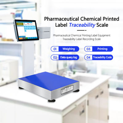 Display LCD Dispositivo di stampa di etichette chimiche farmaceutiche per 400 mm*500 mm