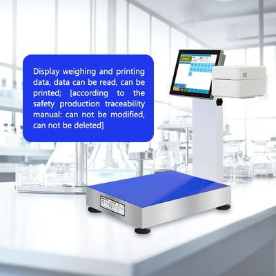 Display LCD Dispositivo di stampa di etichette chimiche farmaceutiche per 400 mm*500 mm