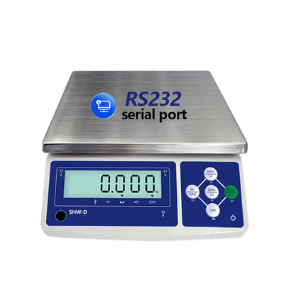 15 kg di capacità Scala elettronica multifunzionale con display LCD e supporto OBM