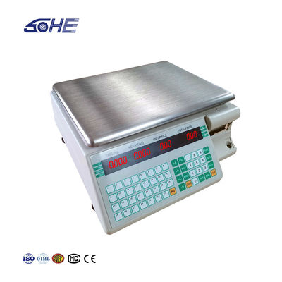 Scala avanzata SHV-TMA 30kg con piastra in plastica ABS/acciaio inossidabile