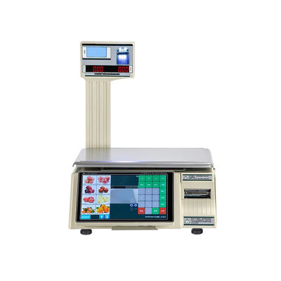 Display LCD Intelligent Barcode Scale SHW-TMF6 per una capacità di 30 kg