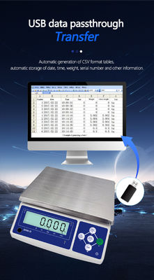 SHWDL-3KG USB Storage Communication LCD Display AC/DC Power Supply per il software ERP