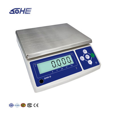 Scala di tabella delle funzioni Ethernet SHWDL-15KG con display LCD e alimentazione AC/DC