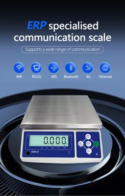 Scala elettronica multifunzionale da 6 kg con comunicazione Ethernet SHWDL avanzata