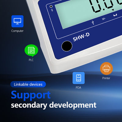 Scala elettronica multifunzionale da 6 kg con comunicazione Ethernet SHWDL avanzata
