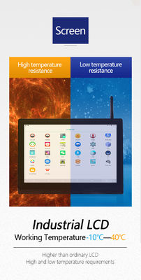 Display LCD Tipo 15-100kg Max Range Android Scala di stampa delle etichette per la trasformazione del maiale e del manzo