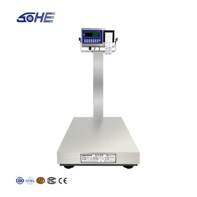 Display LED in acciaio inossidabile Advanced A8SP Printing Industrial Platform Scale 60cm*80cm