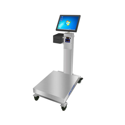 Windows 10 System 150kg Capacità Pesatura industriale con schermo touch da 15 pollici