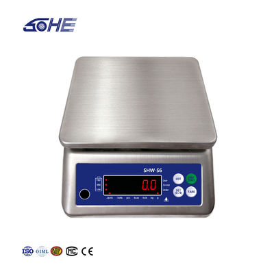 AV220V/50HZ Scala elettronica a doppio schermo impermeabile 30 kg per il supporto OBM personalizzato