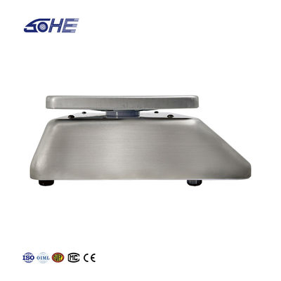 Supporto ODM doppio schermo 30 kg Tavolo impermeabile Scala elettronica con display a LED
