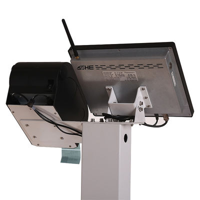 Display LCD da 15 pollici 15-500 kg Dock di lavorazione dei frutti di mare Android Scala di stampa etichette -10-40C