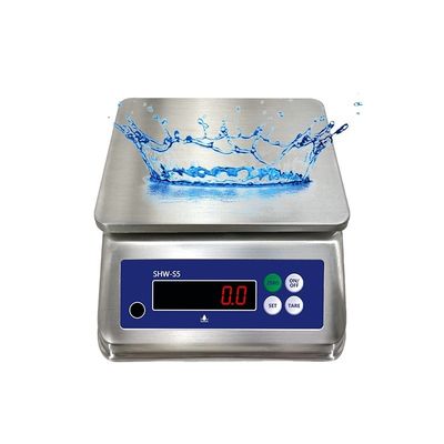 SOHE S5 3KG Scale in acciaio inossidabile con doppio display LED e rating impermeabile IP68