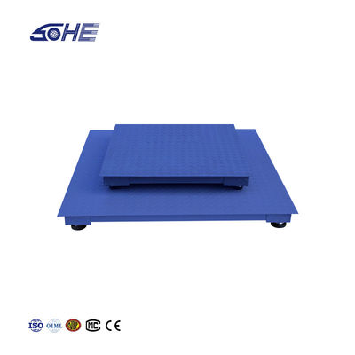 SOHE 1000KG Scala di pavimento in acciaio al carbonio con supporto di stampa LED Capacità di visualizzazione 0-1000KG