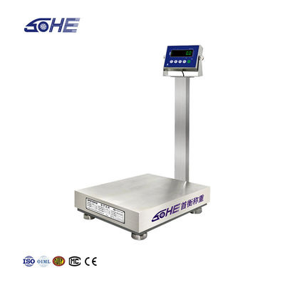 Fornitura di corrente 10.5V/1A 200KG Scala in acciaio inossidabile per fabbriche di prodotti ittici e alimentari