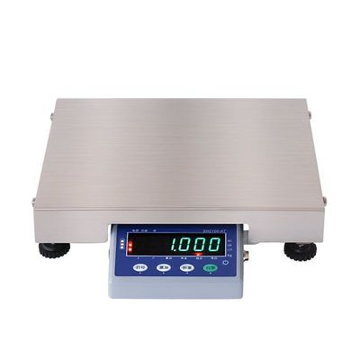 Display LCD a LED Scale da tavolo in acciaio inossidabile 30 kg di peso per il supporto OBM personalizzato