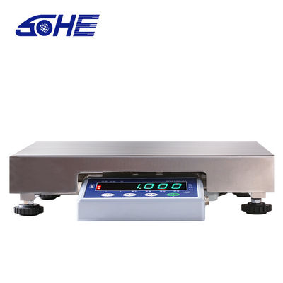 Display LCD a LED Scale da tavolo in acciaio inossidabile 30 kg di peso per il supporto OBM personalizzato