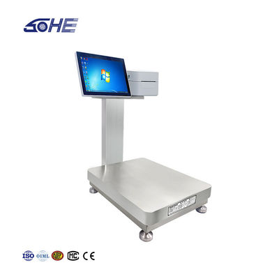 30cm * 40cm Dimensione del tavolo Semplice Scala intelligente impermeabile con batteria integrata