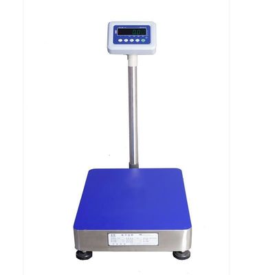 Scala di pesatura per piattaforme industriali con display LED da 60 kg a 100 kg e gamma da 30 a 800 kg
