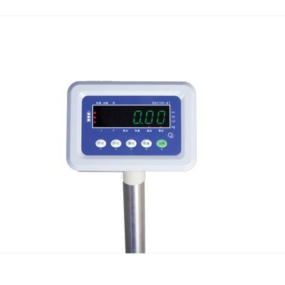 Scala di pesatura per piattaforme industriali con display LED da 60 kg a 100 kg e gamma da 30 a 800 kg