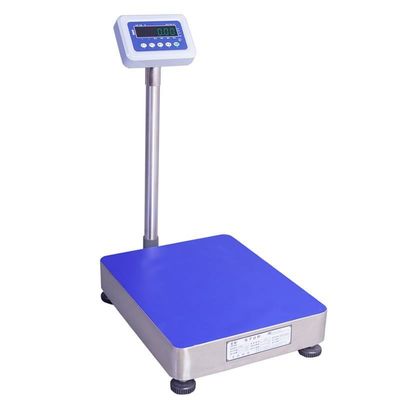 Scala di pesatura per piattaforme industriali con display LED da 60 kg a 100 kg e gamma da 30 a 800 kg