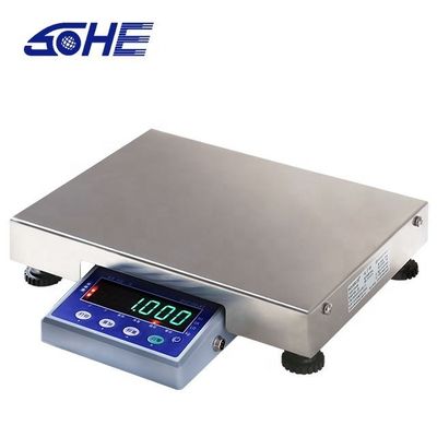 Tavola di peso in acciaio inossidabile impermeabile industriale 15 kg 2 g per potenza 240 V