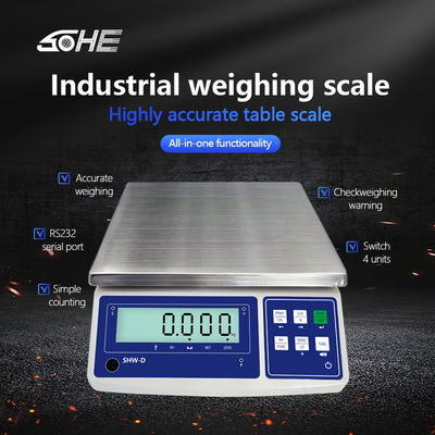 Pesatura industriale SOHE WD 3KG con display LCD e corrente AC220V/50HZ