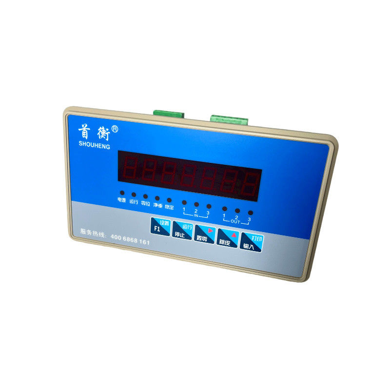SHK8 Indicatore di controllo del peso del sistema di controllo della scala di batch con 3 ingressi e 3 uscite